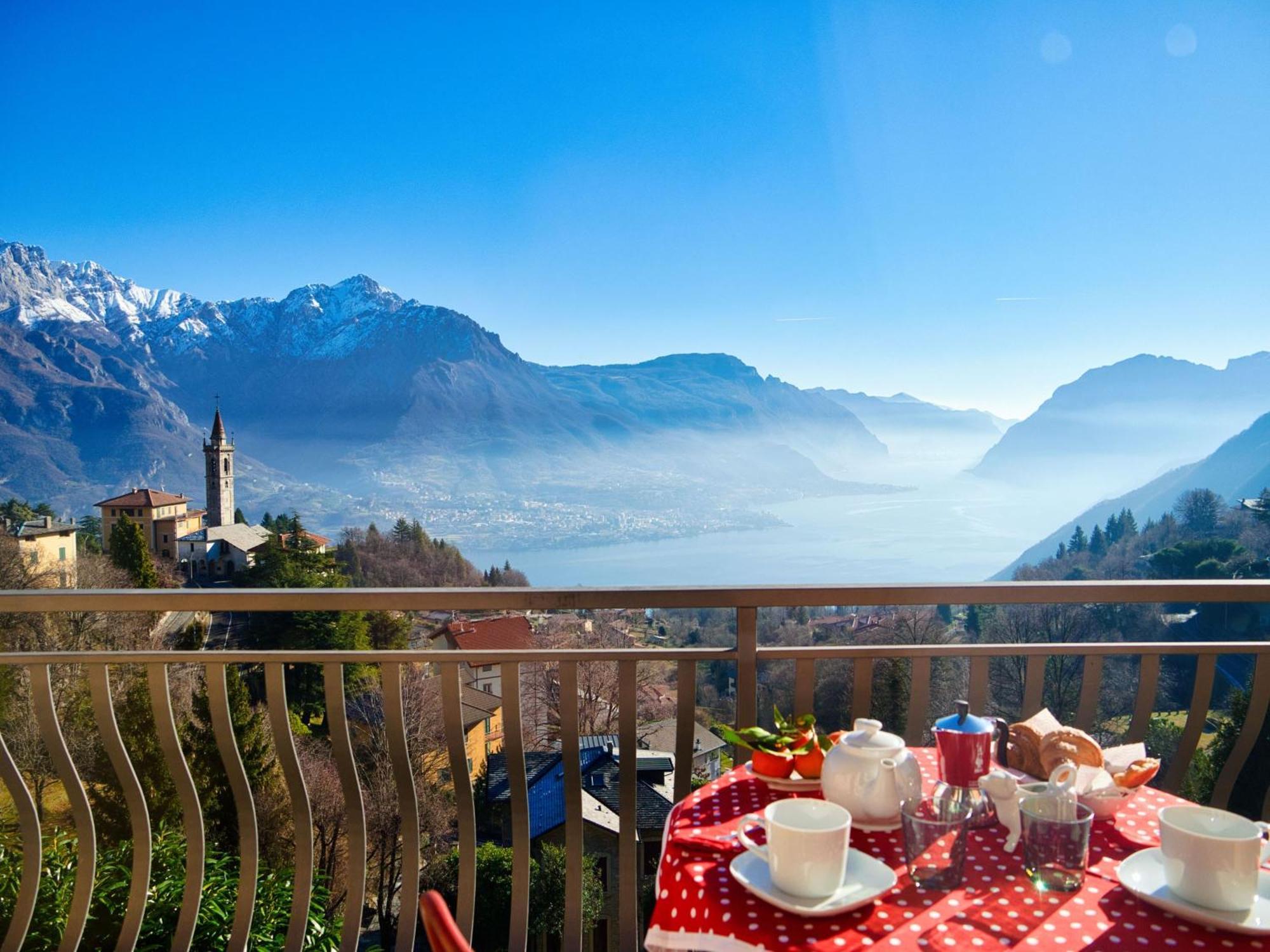Panoramic Lakeview House Bellagio Civenna Kültér fotó