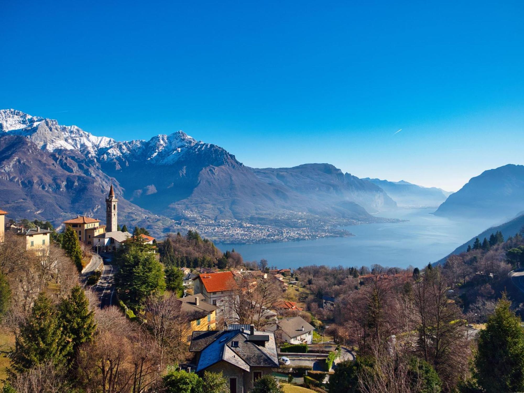 Panoramic Lakeview House Bellagio Civenna Kültér fotó
