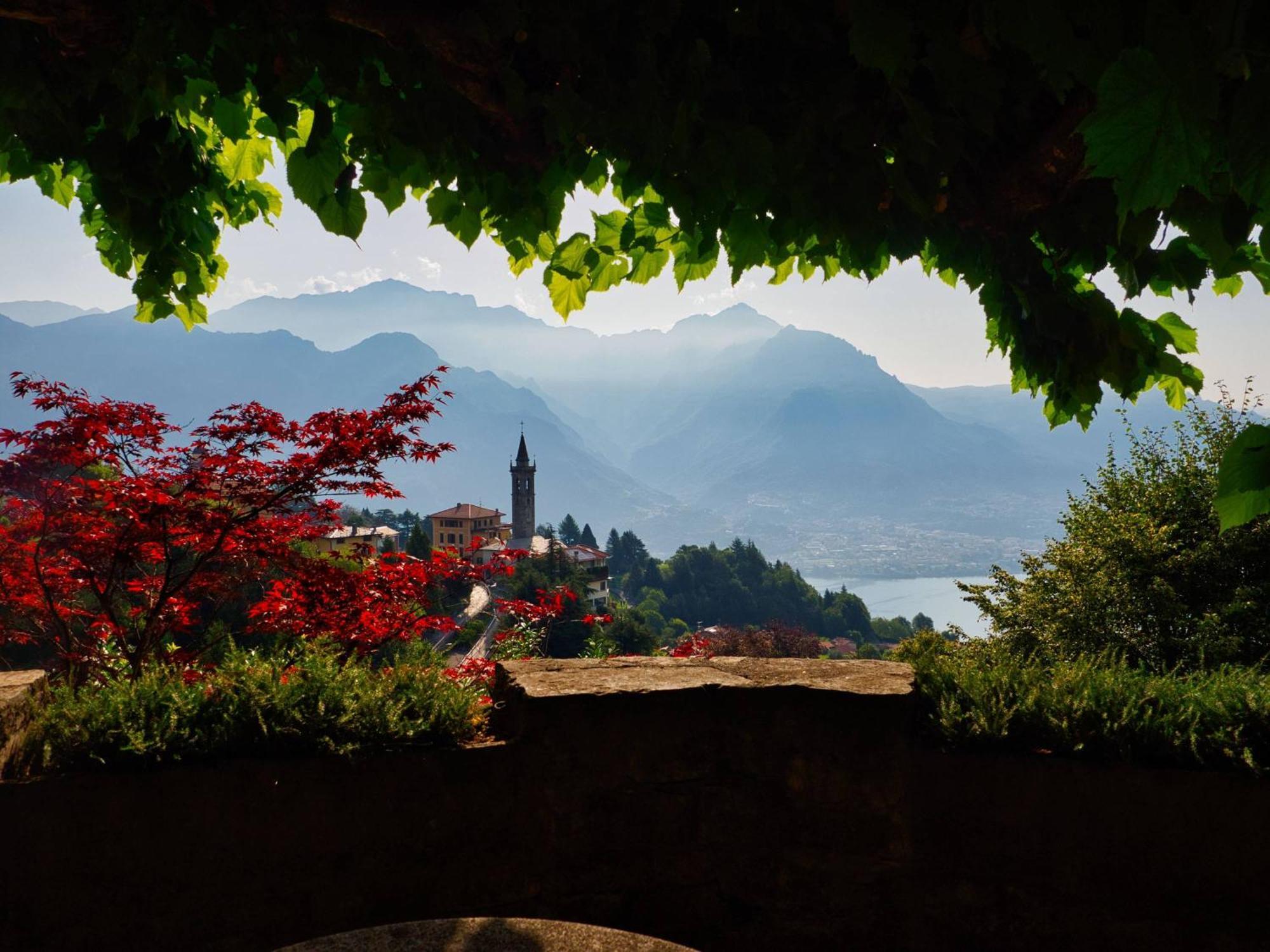 Panoramic Lakeview House Bellagio Civenna Kültér fotó