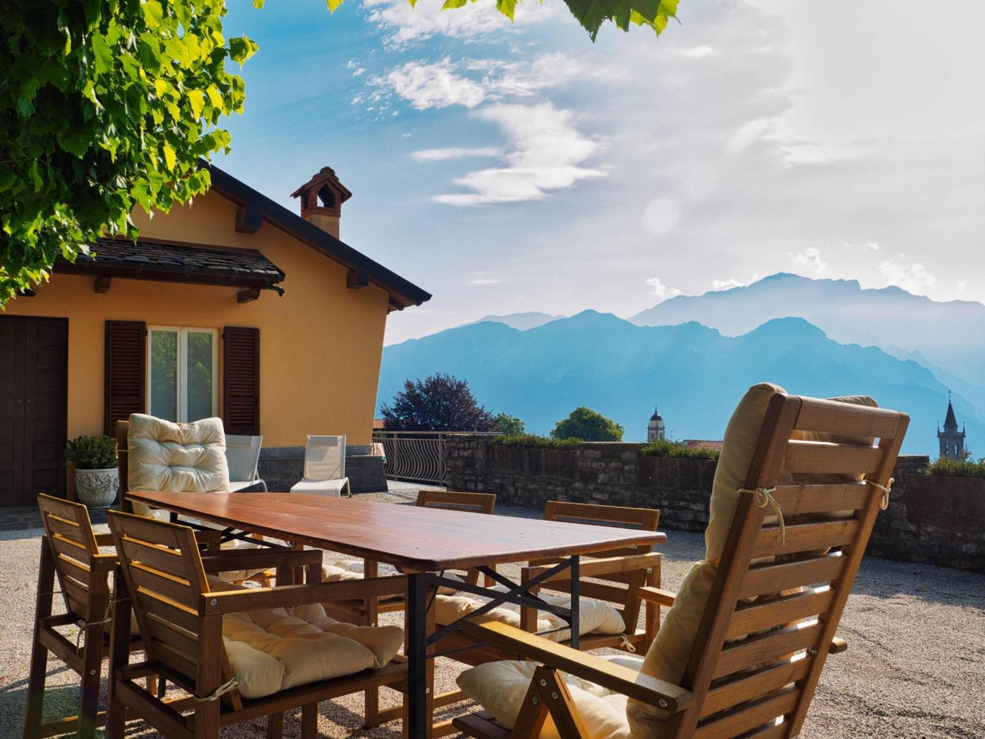 Panoramic Lakeview House Bellagio Civenna Kültér fotó